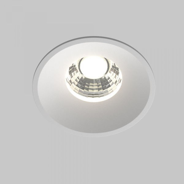 фото Встраиваемый светильник Maytoni Technical Round DL058-12W-DTW-W, белый