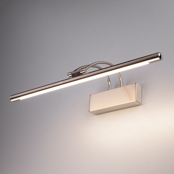фото Настенный светодиодный светильник Simple LED никель