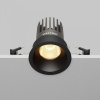 фото Встраиваемый светильник Maytoni Technical Dip DL117-15W-2.7K-B, черный