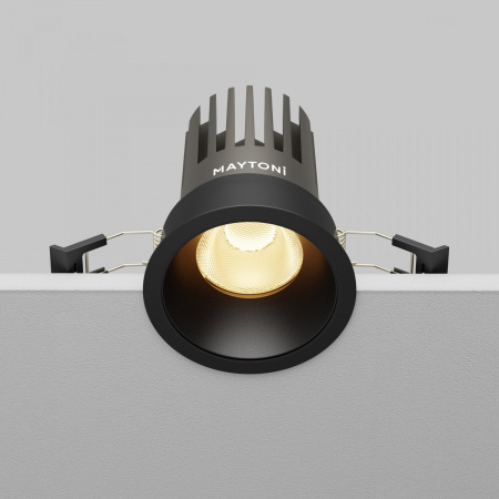 фото Встраиваемый светильник Maytoni Technical Dip DL117-15W-2.7K-B, черный