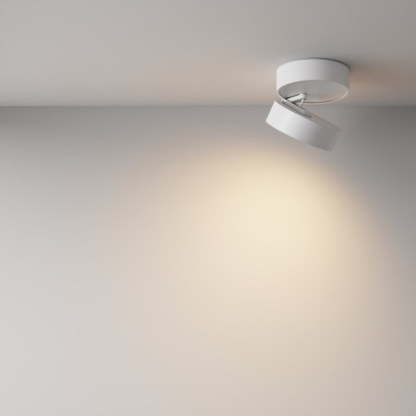 фото Потолочный светильник Maytoni Technical Onda C024CL-18W3K-W-1, белый