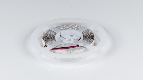 фото Лента светодиодная SWG 3x DSG 2835 WW 252L-V24-IP33, 2700 K, 1260 LED, 24W/m, 5000*19*2 mm, LUX, катушка 5 м