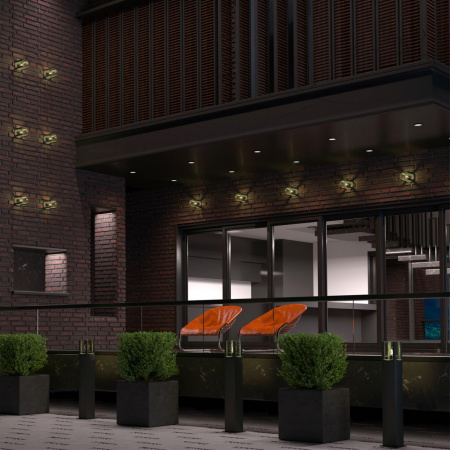 фото Ландшафтный светильник E27 max 20Вт 220-240В IP54 STREET, арт. 370959