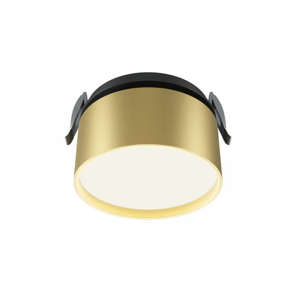 Встраиваемый светильник Maytoni Technical Onda DL024-12W4K-BMG, черный