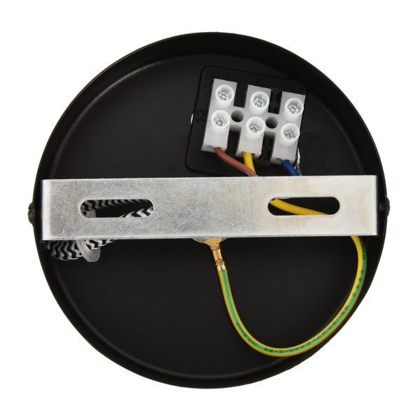 фото Черный, металл/бетон Подвес E27 LED 10W 220V TESLA ECO, арт. 8364/1A