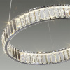 фото Хром/прозрачный металл/хрусталь Люстра LED 30W 4000K 3570Лм VEKIA L-VISION, арт. 4930/30L