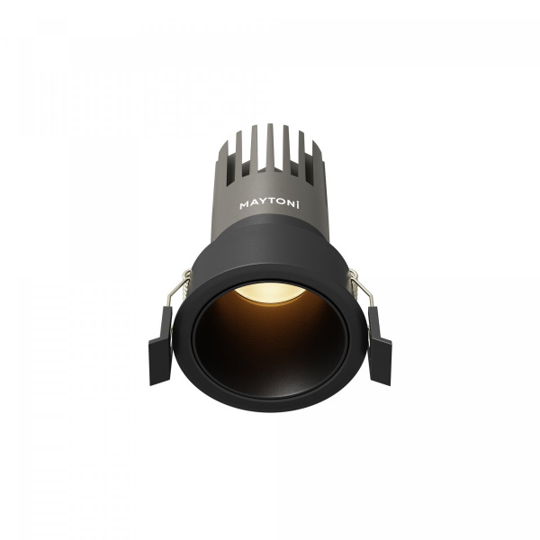Встраиваемый светильник Maytoni Technical Dip DL116-10W-2.7K-B, черный