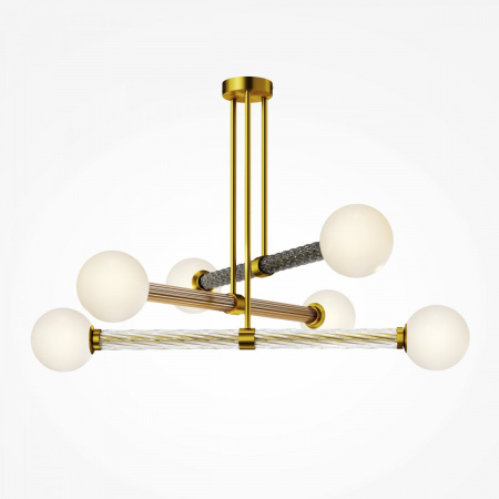 фото Подвесной светильник Maytoni Teatro MOD287PL-06BS, латунь