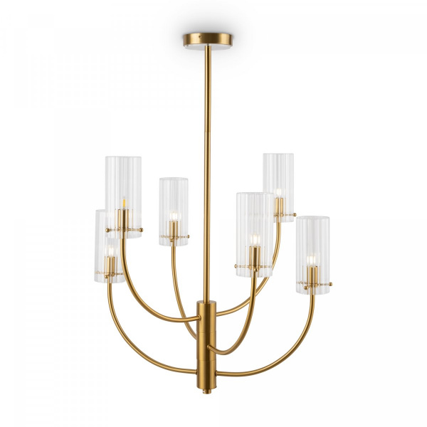 фото Подвесной светильник Maytoni Arco MOD223PL-06BS, латунь