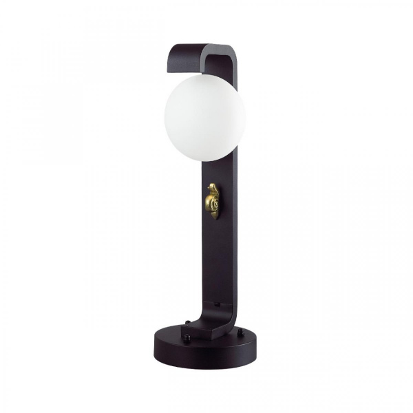 Уличный наземный светильник 60см IP54, черный Odeon Light LUMA, арт. 5434/1F