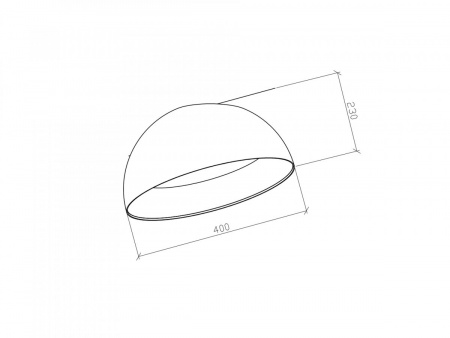 фото SWG LED светильник потолочный CO-207-400B-BG-WW Черно-золотой, 28 Вт 3000 К