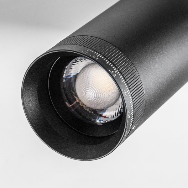 фото Светильник трековый SMART APP 220V 12W 3000-6000K 10-50° черный Teta, черный матовый Lightstar 205007