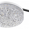 фото Черный, металл/акрил Люстра потолочная с ПДУ LED 55W 3000-6000К 220V DIDANA LEDIO, арт. 8236/4CL