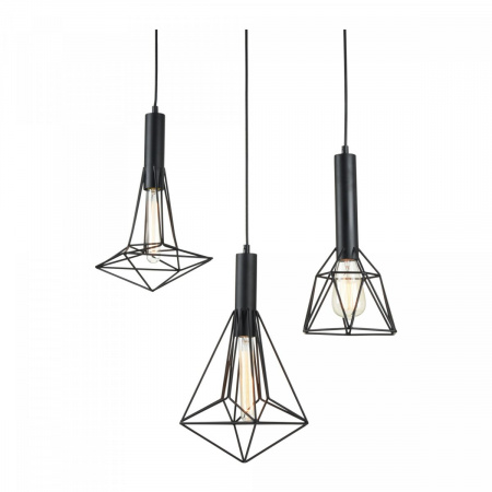 фото Подвесной светильник Maytoni Spider T021-03-B, черный