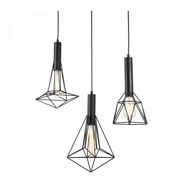 фото Подвесной светильник Maytoni Spider T021-03-B, черный