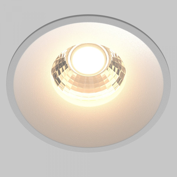 фото Встраиваемый светильник Maytoni Technical Round DL058-12W3K-W, белый