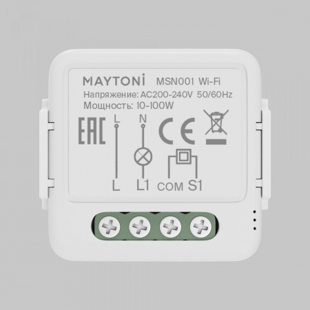 фото Выключатель Maytoni MSN001, белый