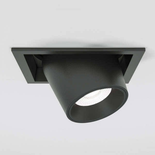 фото Потолочный светодиодный светильник поворотный Conner 8W 4000K чёрный 25087/LED