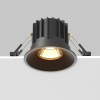 фото Встраиваемый светильник Maytoni Technical Round DL058-12W2.7K-B, черный