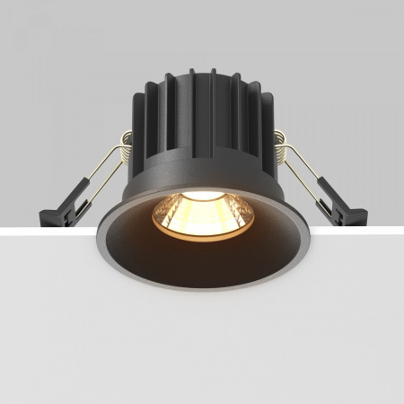 фото Встраиваемый светильник Maytoni Technical Round DL058-12W2.7K-B, черный