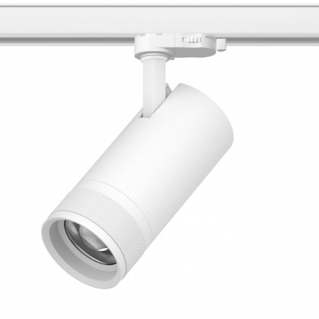 фото Светильник для треков QUATTRO 30W 2100LM 20-55G с адаптером Canno Pro, белый Lightstar C4306QT