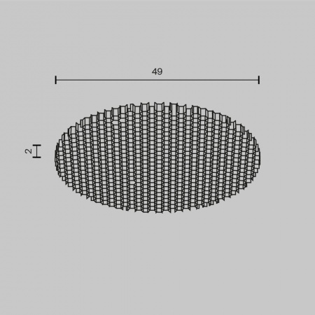фото Светофильтр HoneyComb ⌀49мм для Фокус / Focus Led 12Вт Maytoni Technical HoneyComb-D47, черный