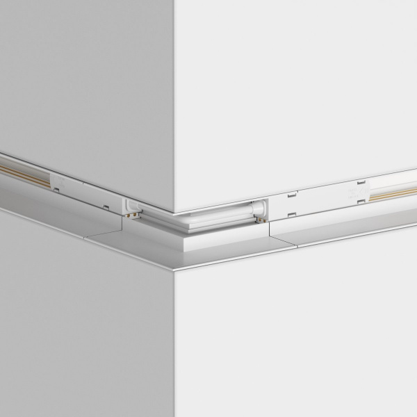 фото Коннектор угловой внешний Gravity встраиваемый белый Maytoni Technical TRX010OCL-22W
