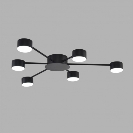 фото Черный, металл Люстра GX53 LED 6*7W 220V TORINA COMFI, арт. 8344/6C