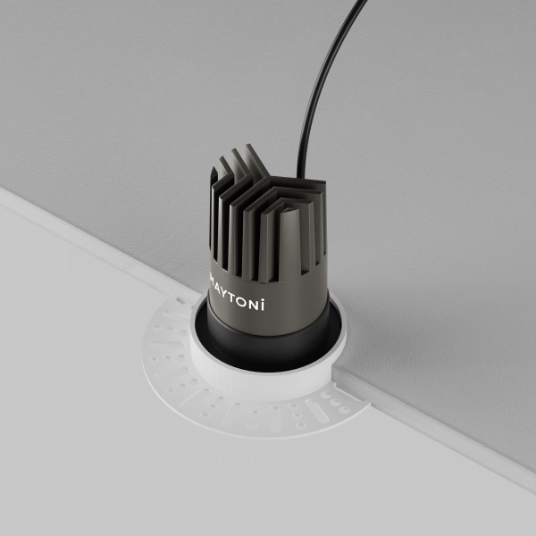 фото Встраиваемый светильник Maytoni Technical Dip DL119-10W-3K-TRS-B, черный
