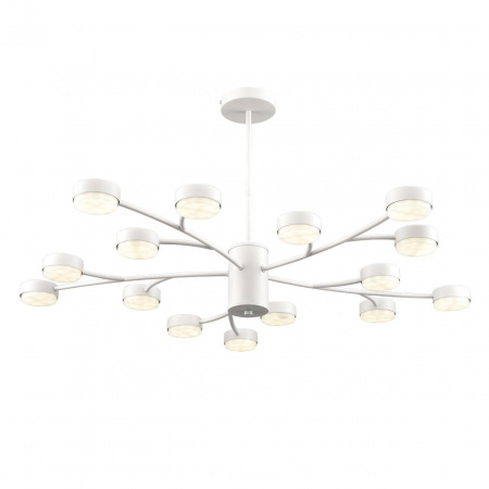 фото Металл/металл белый/белый Люстра GX53 LED 15*7W 220V TORINA COMFI, арт. 8265/15
