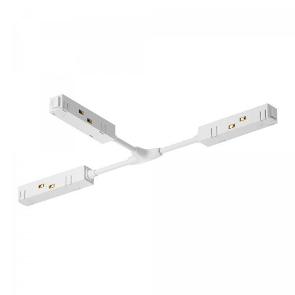 Коннектор питания Т-образный Gravity белый Maytoni Technical TRA004CWT-22W