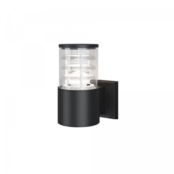 фото Уличный настенный светильник Maytoni Outdoor Bronx O576WL-01B, черный