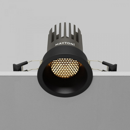 фото Встраиваемый светильник Maytoni Technical Dip DL117-15W-2.7K-B, черный