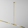 фото Крепление потолочное Длинное / Long одинарное 760мм Flarity латунь Maytoni Technical TRA159C-SL1-BS