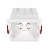 Встраиваемый светильник Maytoni Technical Alfa LED DL043-01-15W4K-SQ-W, белый