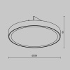 фото Уличный трековый светильник Maytoni Outdoor Zon IP O-TR01-1-F-25WB3K, черный