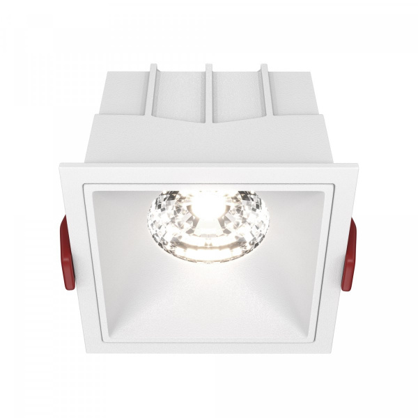 Встраиваемый светильник Maytoni Technical Alfa LED DL043-01-15W4K-D-SQ-W, белый