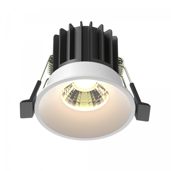 Встраиваемый светильник Maytoni Technical Round DL058-7W3K-W, белый