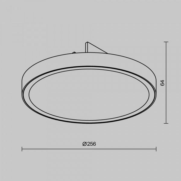фото Уличный трековый светильник Maytoni Outdoor Zon IP O-TR01-1-F-25WW3K, белый