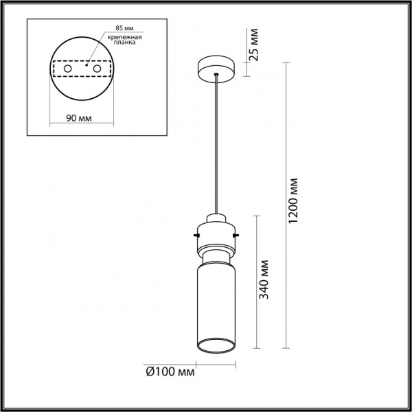 фото Золотой/янтарный/металл/стекло Подвес E27 1*40W SCROW PENDANT, арт. 5057/1A