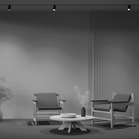 фото Трековый светильник Maytoni Technical Focus S TR020-1-GU10-B, черный
