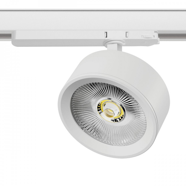 фото Светильник для трековой системы Quattro LED 30W с управлением TRIAC Alta Pro, белый Lightstar A5646TRIAC
