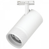Светильник для треков BARRA 40W 2800LM 20-55G с тонким адаптером Canno Pro, белый Lightstar C4406SS