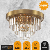 фото Латунь Люстра потолочная E14 4*40W 220V ZAHA CLASSI, арт. 5257/4C