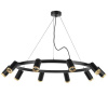 фото Люстра подвесная Rullo, черный Lightstar LR02037040