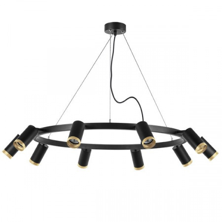 фото Люстра подвесная Rullo, черный Lightstar LR02037040