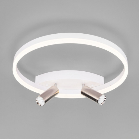 фото Умный потолочный светильник Eurosvet Luminari 90247/3 белый/хром Smart