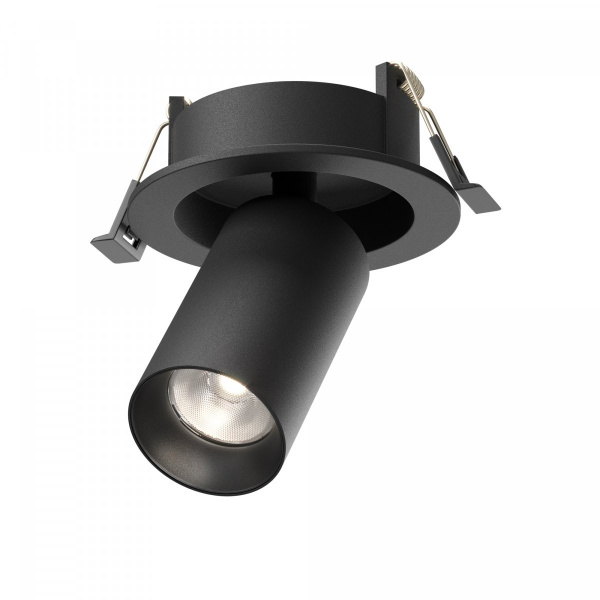 Встраиваемый светильник Maytoni Technical FOCUS LED C071CL-7W4K-B, черный
