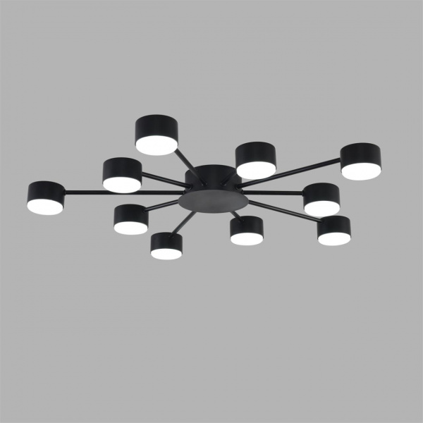 фото Черный, металл Люстра GX53 LED 10*7W 220V TORINA COMFI, арт. 8344/10C