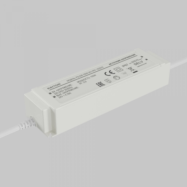 фото Источник напряжения PSL026 24В 100Вт IP67 Maytoni 822019, белый
